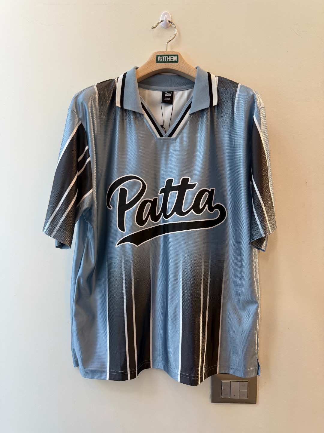 Patta Jersey Azur - L