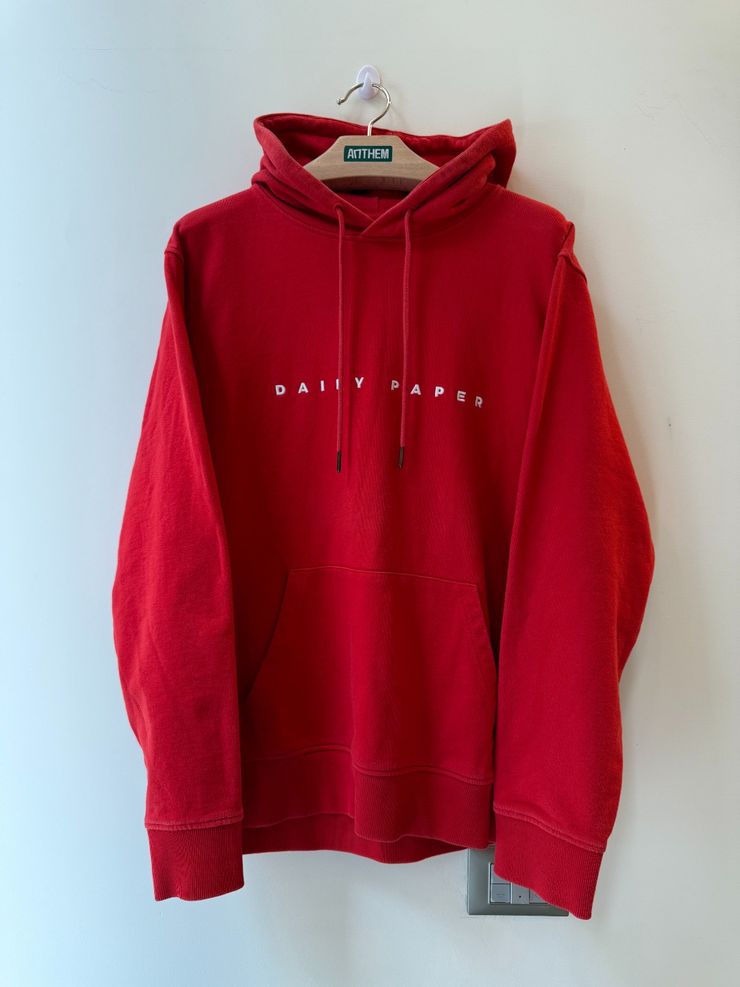 Daily Paper Hoodie Red – XL