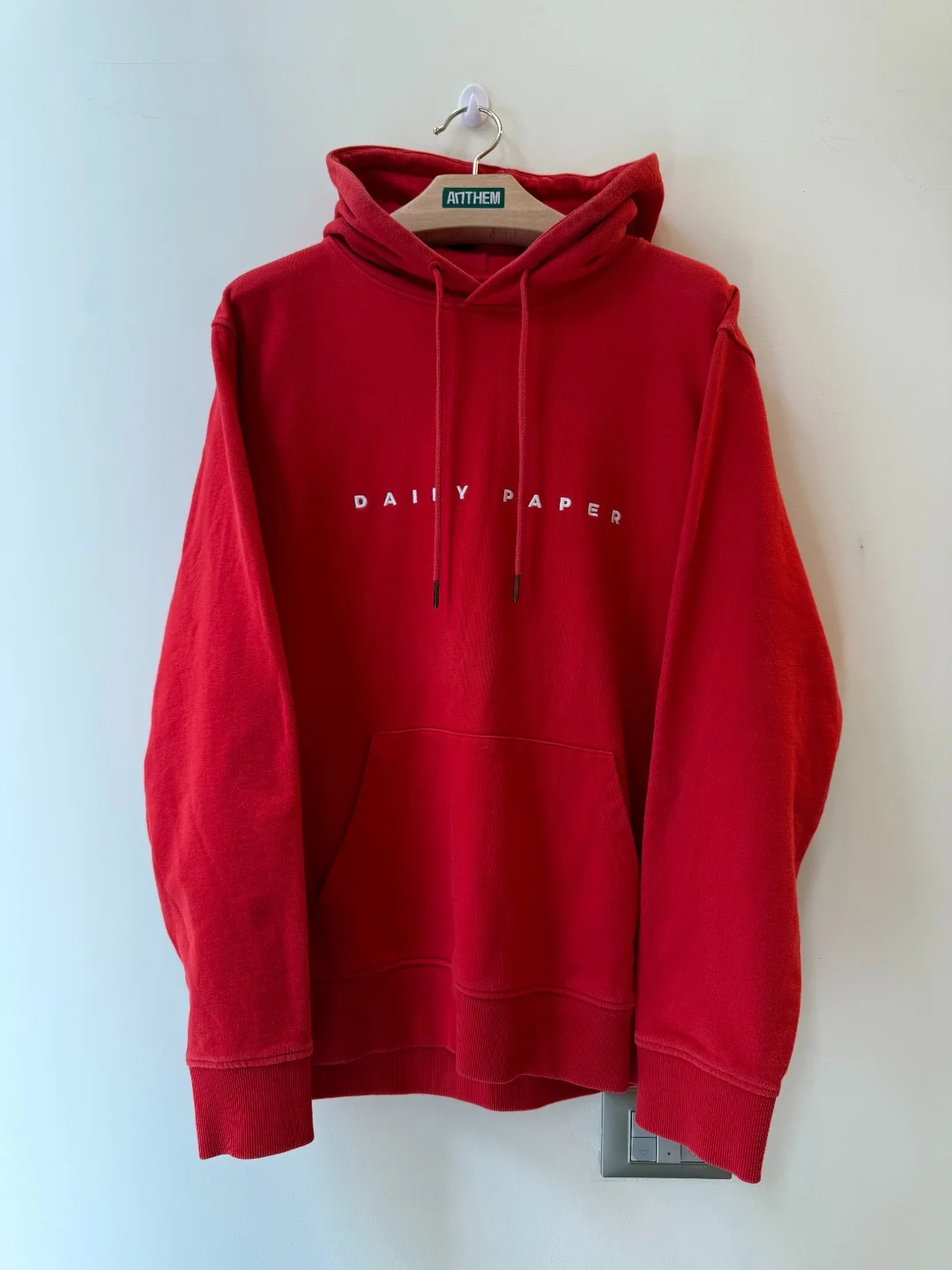 Daily Paper Hoodie Red - XL