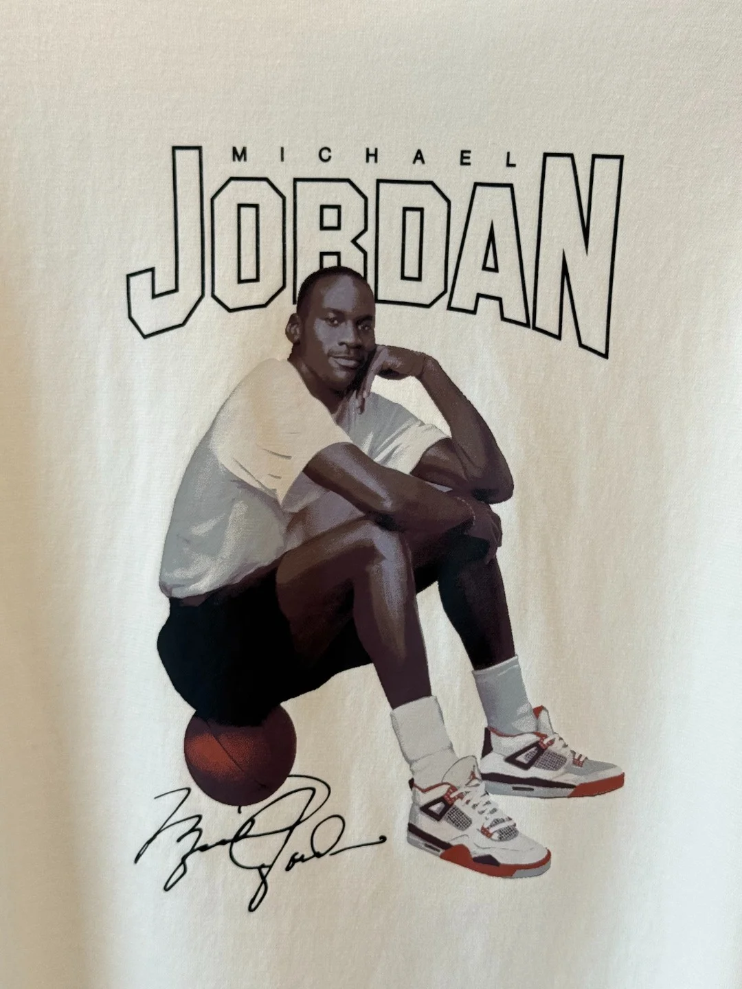 Jordan Tee J4 White –  L