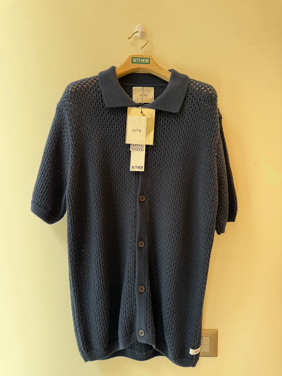 Arte Blue Shirt - M L