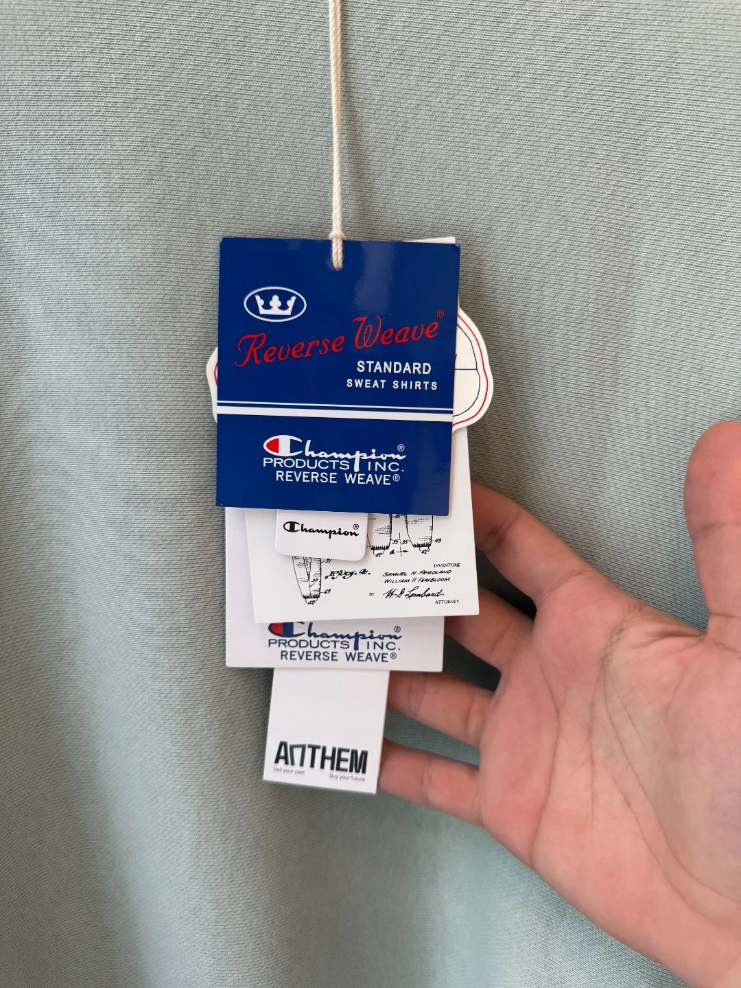 Champion Crewneck Mint BS