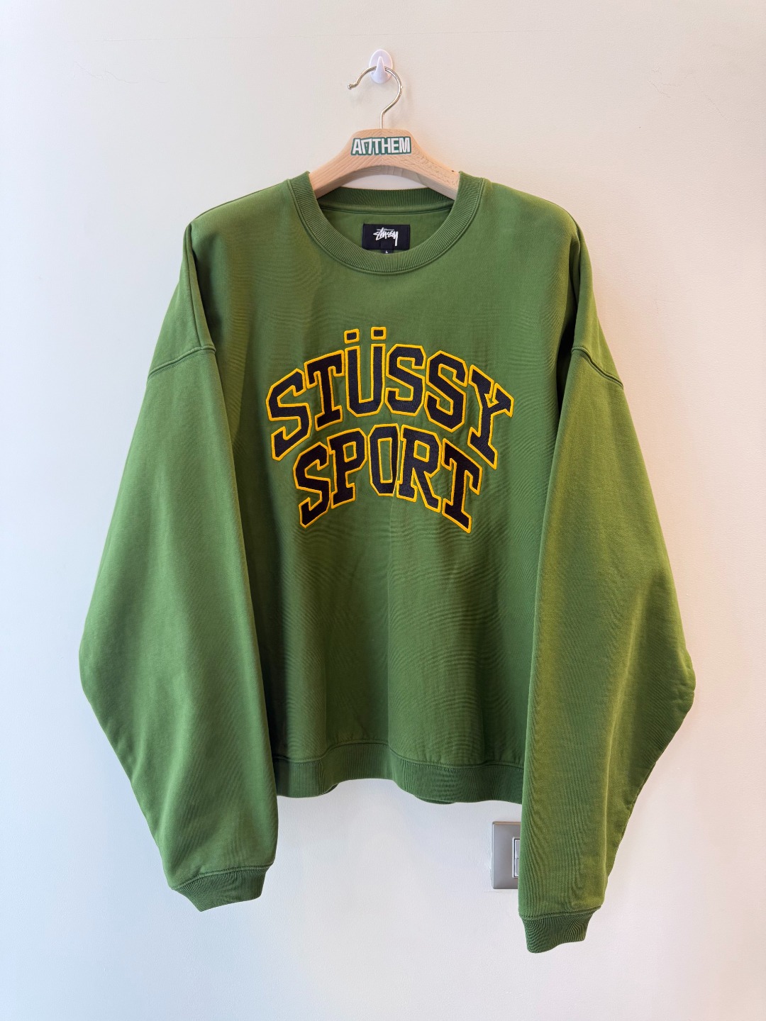 Stussy Sports Crewneck - L