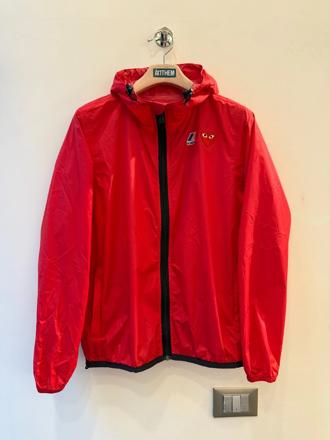 K-Way x CDG Play Red – S