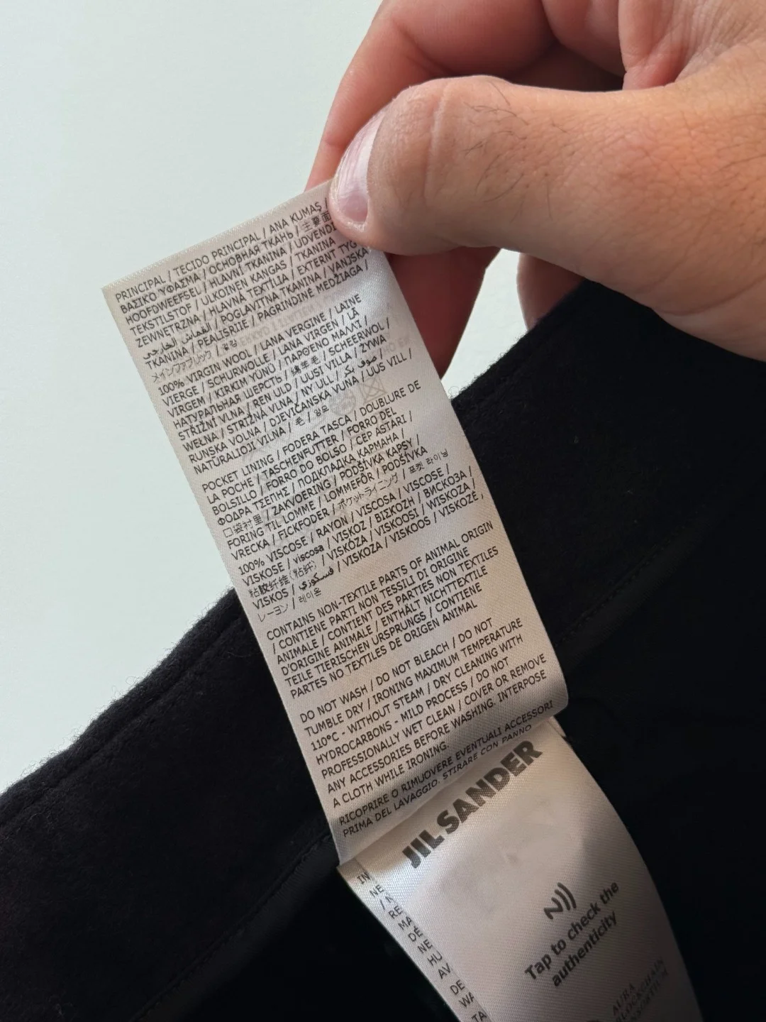Jil Sander Pant Wool – 50