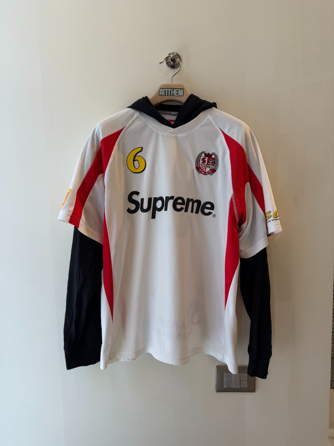 Supreme Hooded Jersey - M