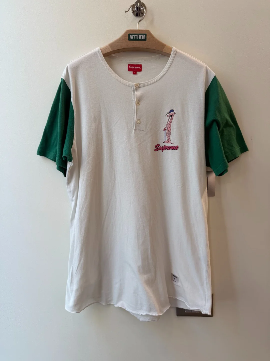 Supreme Pink Panther Botton Tee