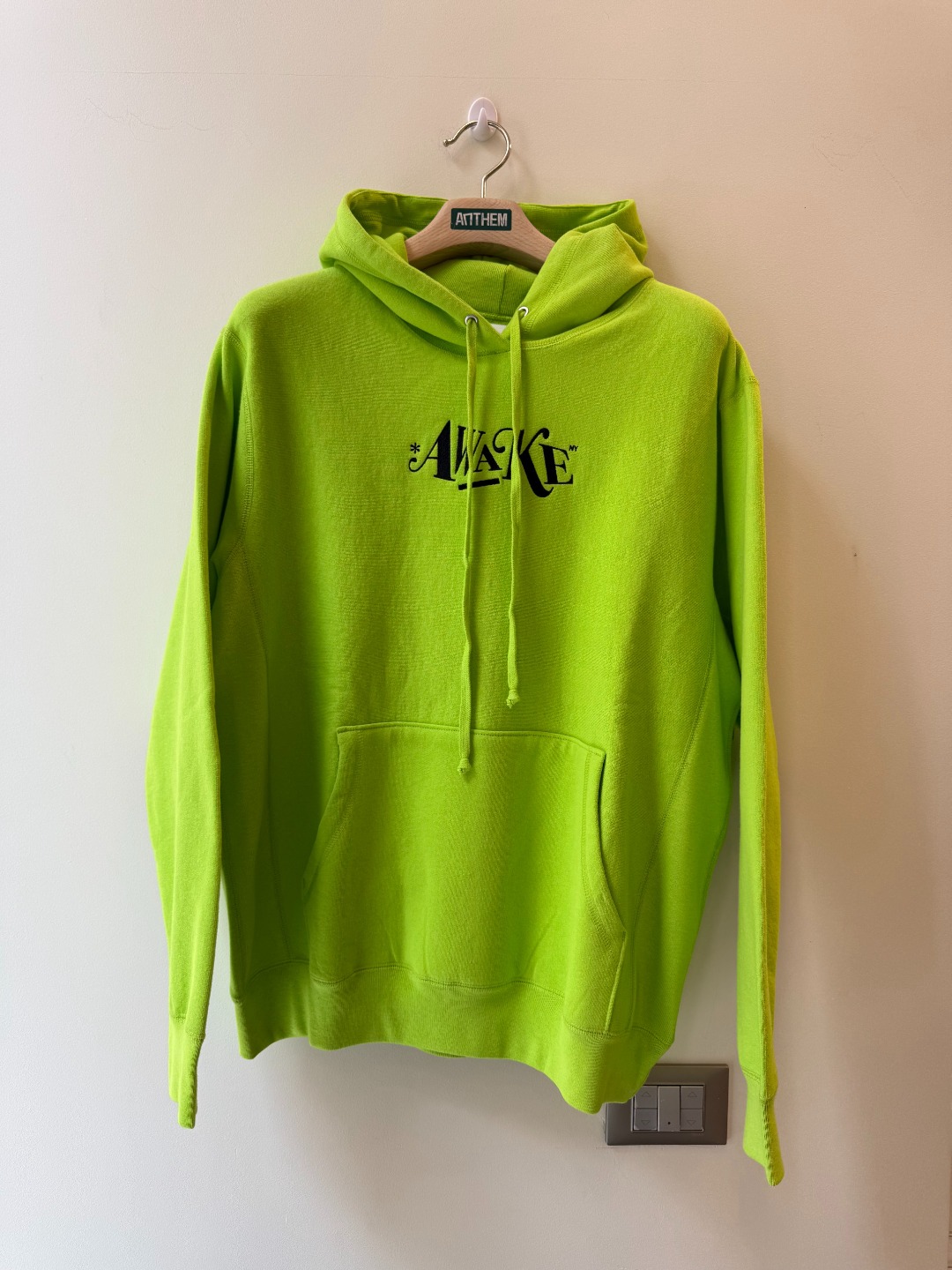 Awake Hoodie Lime - M