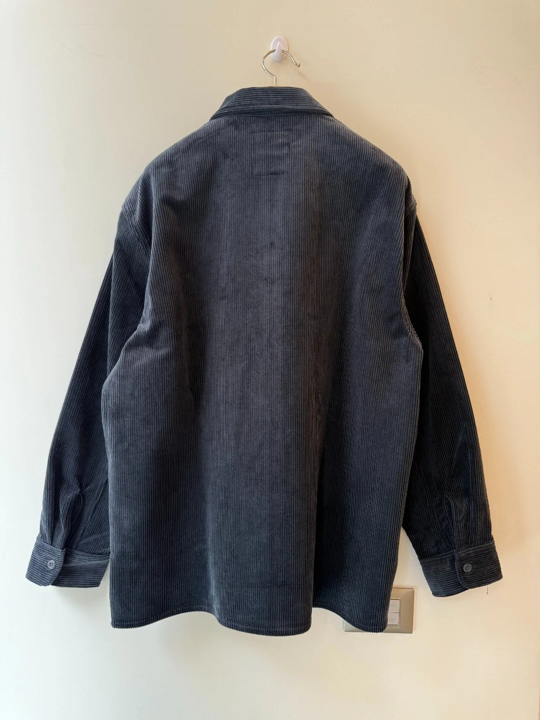 Edwin Zip Shirt Velvet – L
