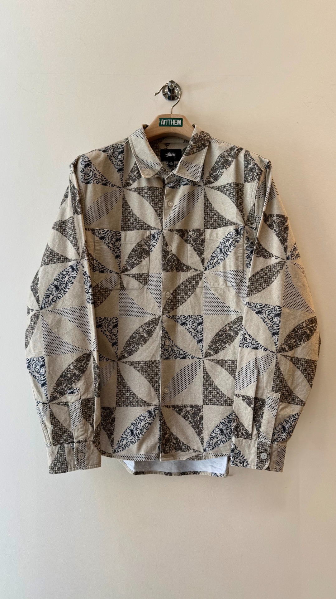 Stussy Shirt Grey Band - M