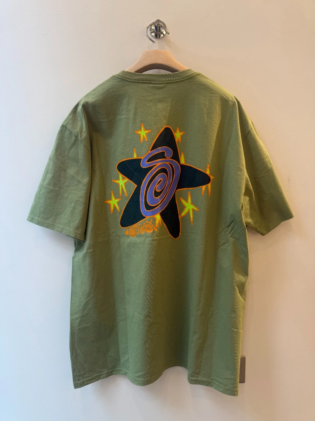 Stussy Star Green Tee – XL