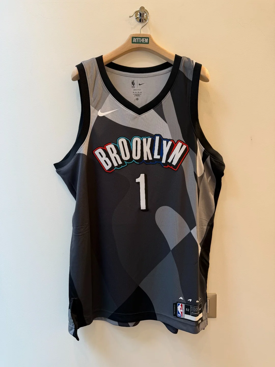 Nike x Kaws Brooklyn Nets Jersey