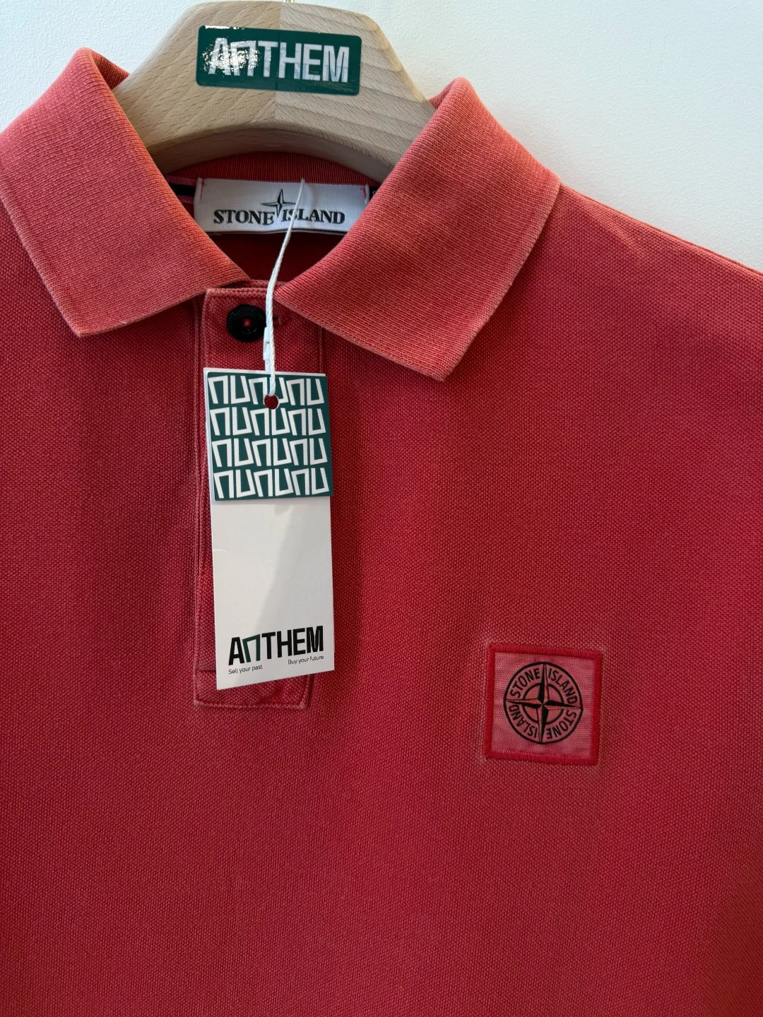Stone Island Polo Red – S