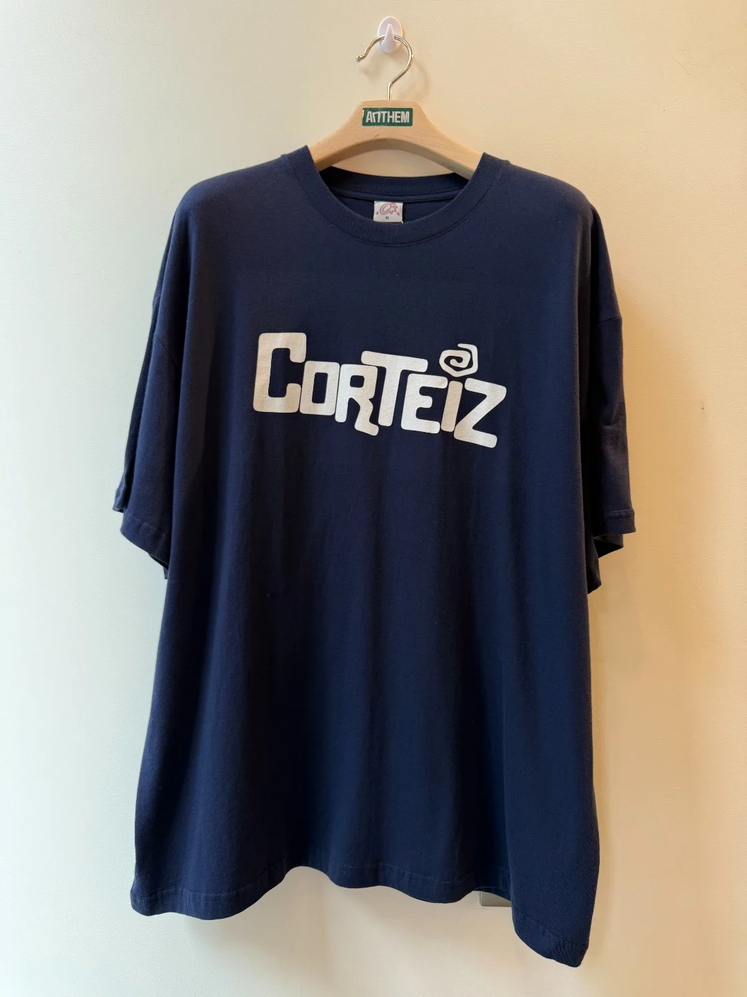 Corteiz Tee Blue Jumbo Logo - XL