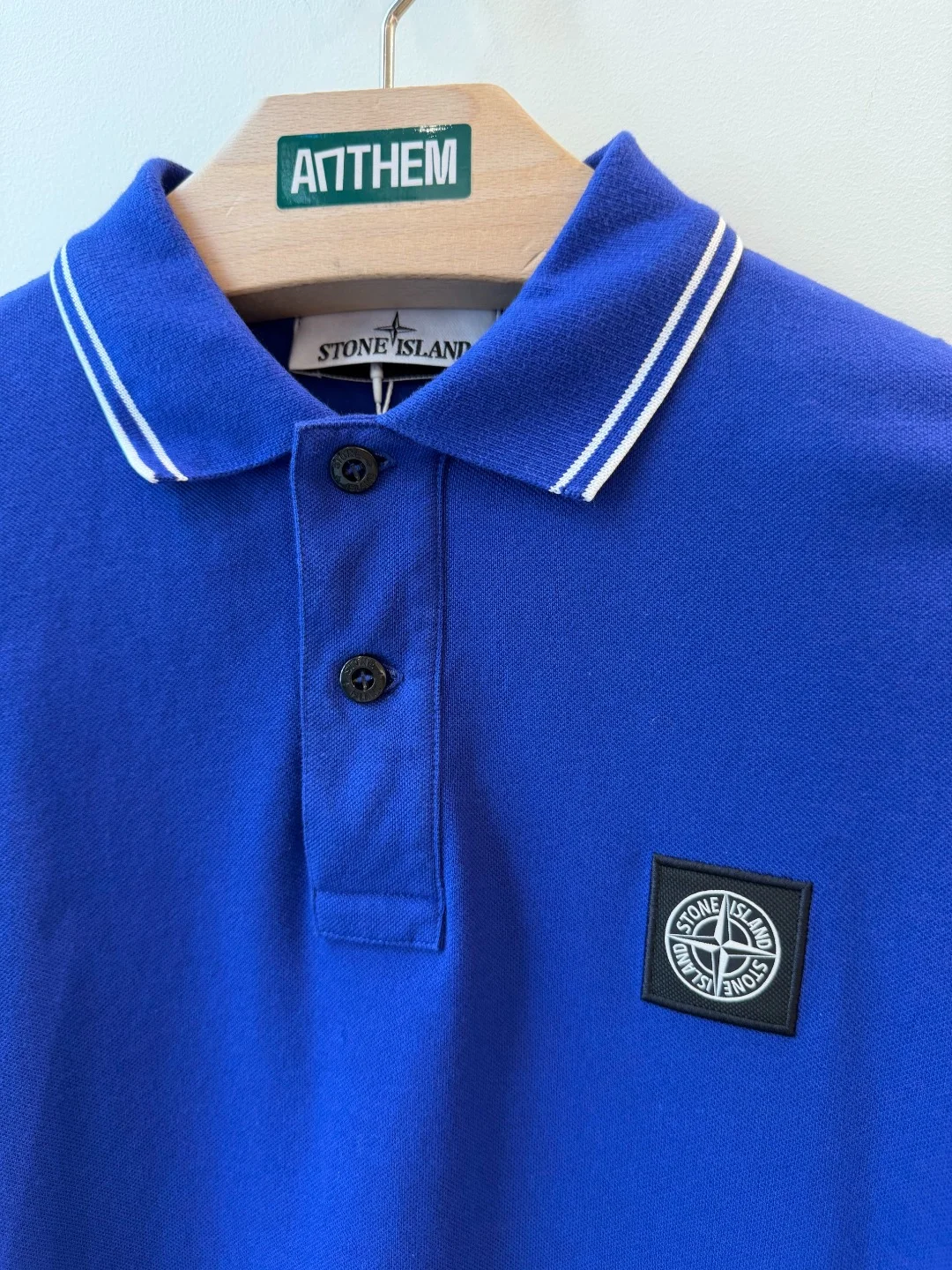 Stone Island Polo Longsleeve Bluette – S