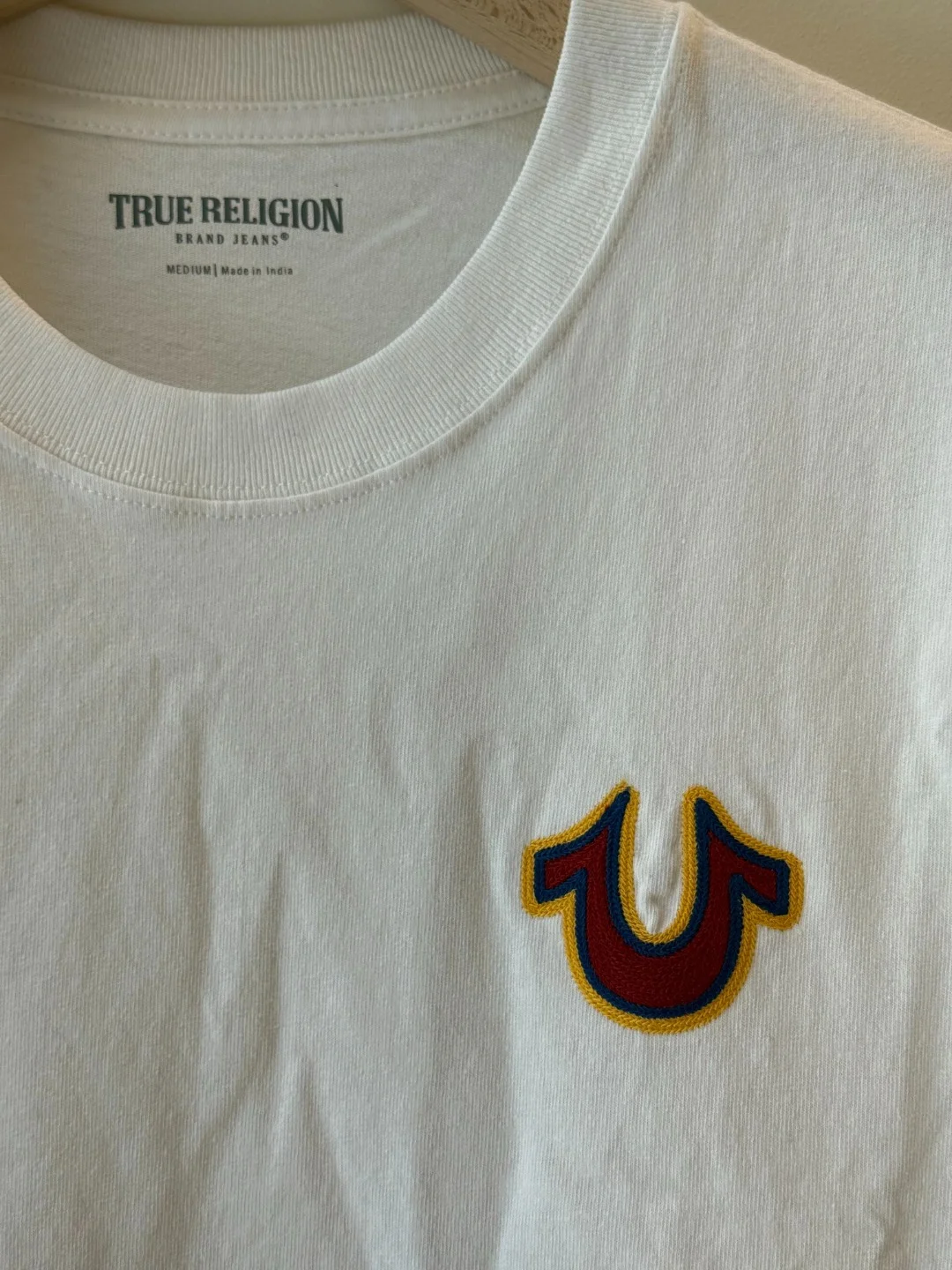 True Religion Classic White Tee – M – XL