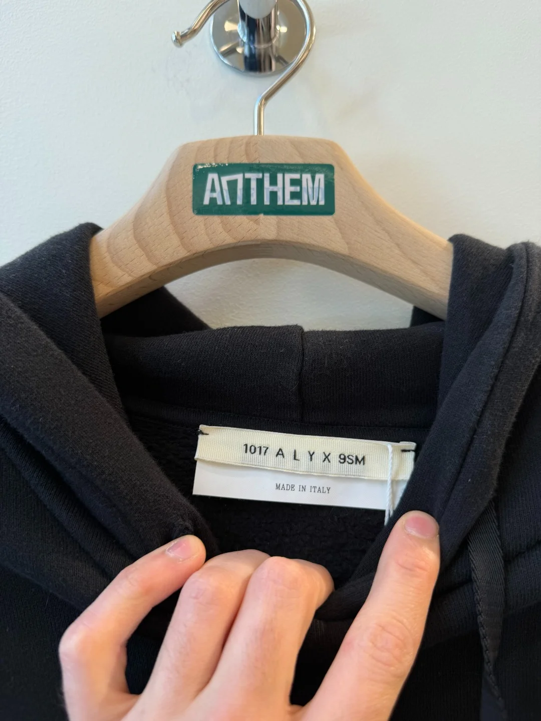 Alyx Black Hoodie – M