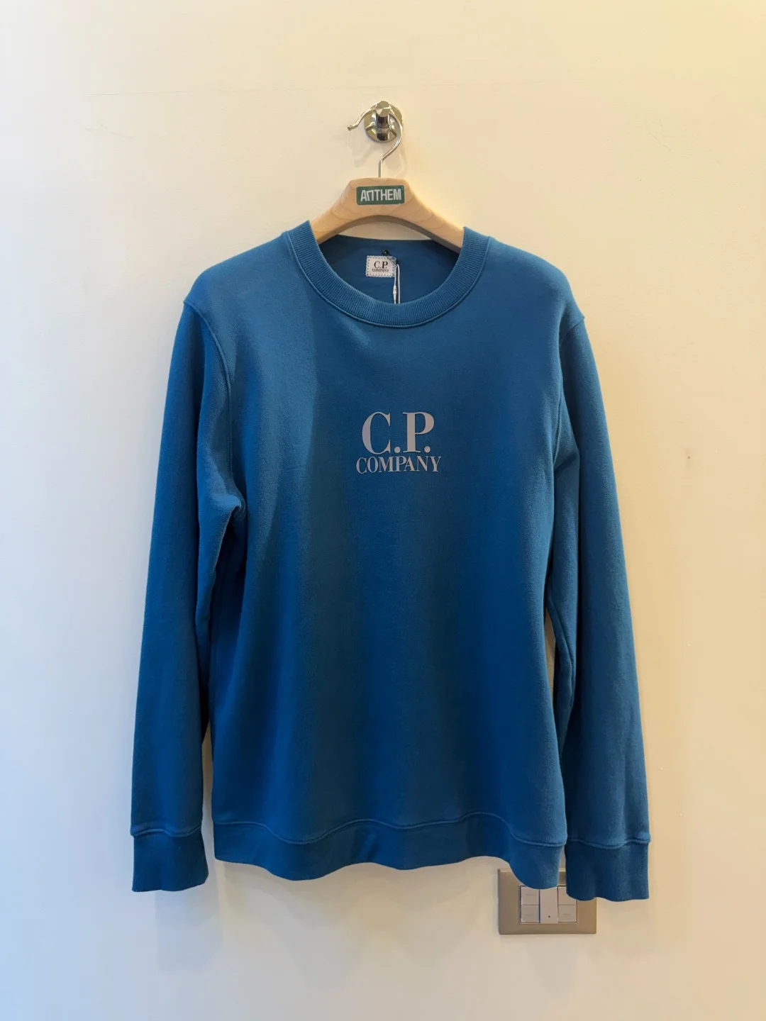 Cp Company Big Logo Crewneck - L