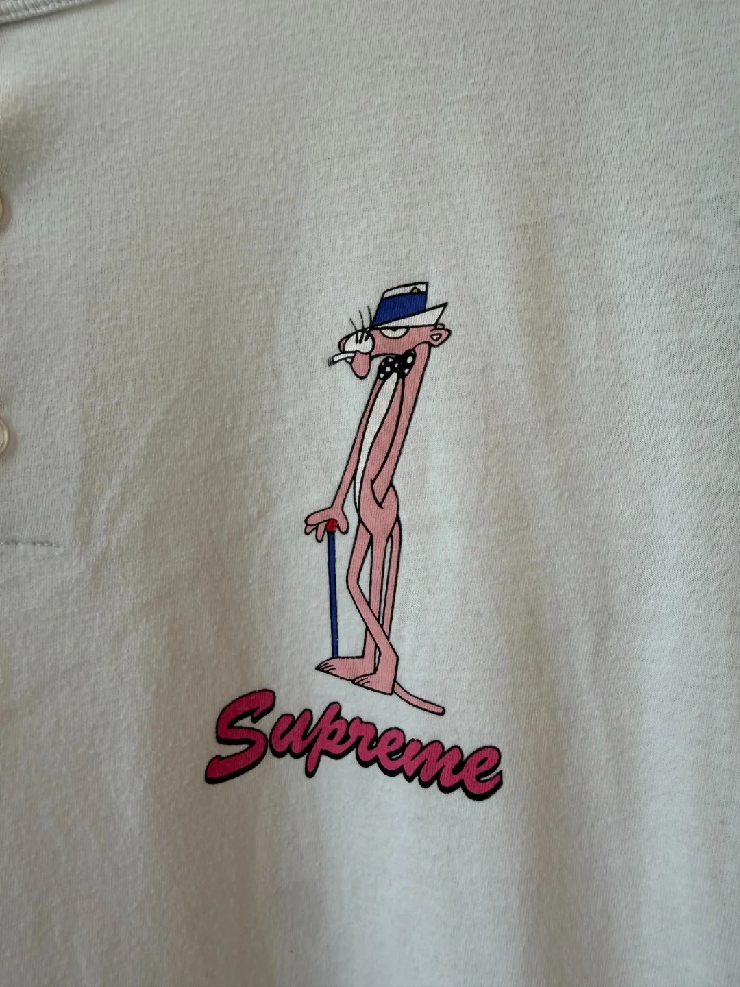 Supreme Pink Panther Botton Tee