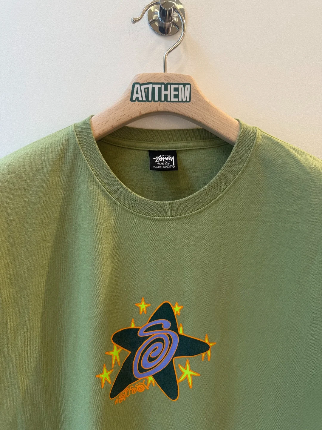 Stussy Star Green Tee – XL