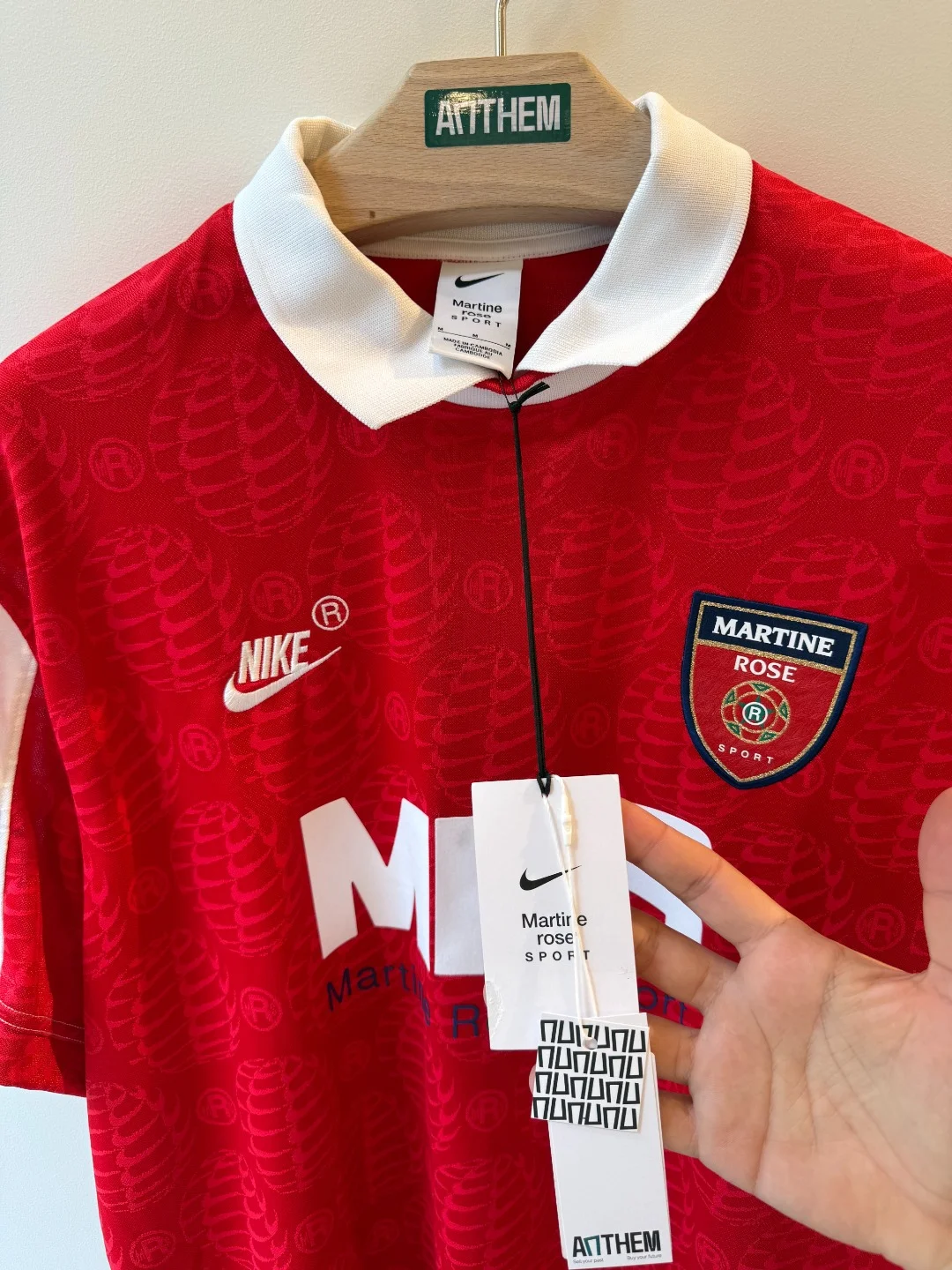 Nike x Martine Rose Jersey Red – M