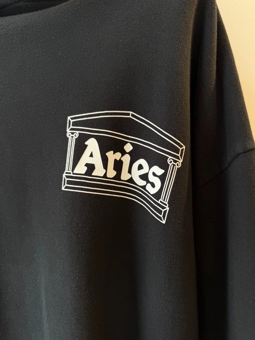 Aries Hoodie Black – XL