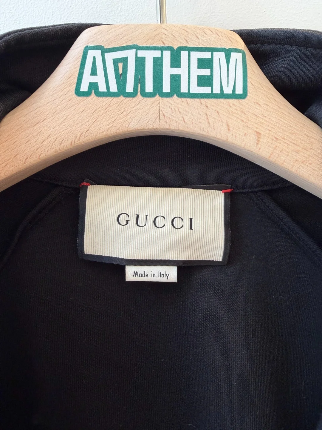 Gucci Black Tracktop Zip Up