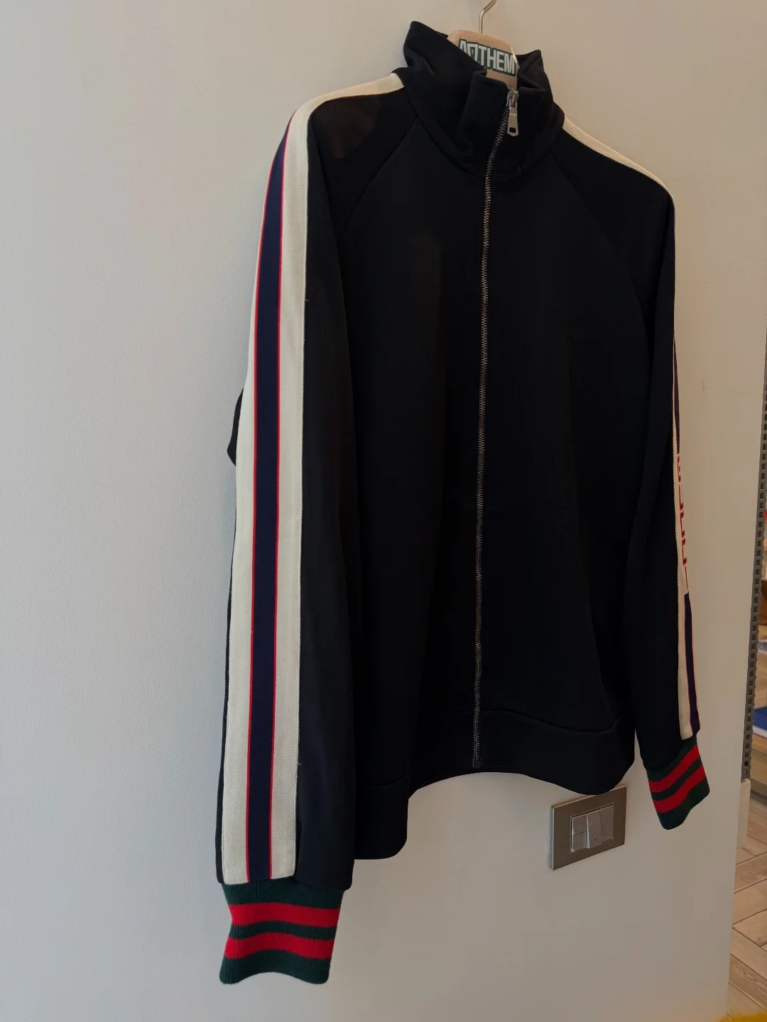 Gucci Black Tracktop Zip Up