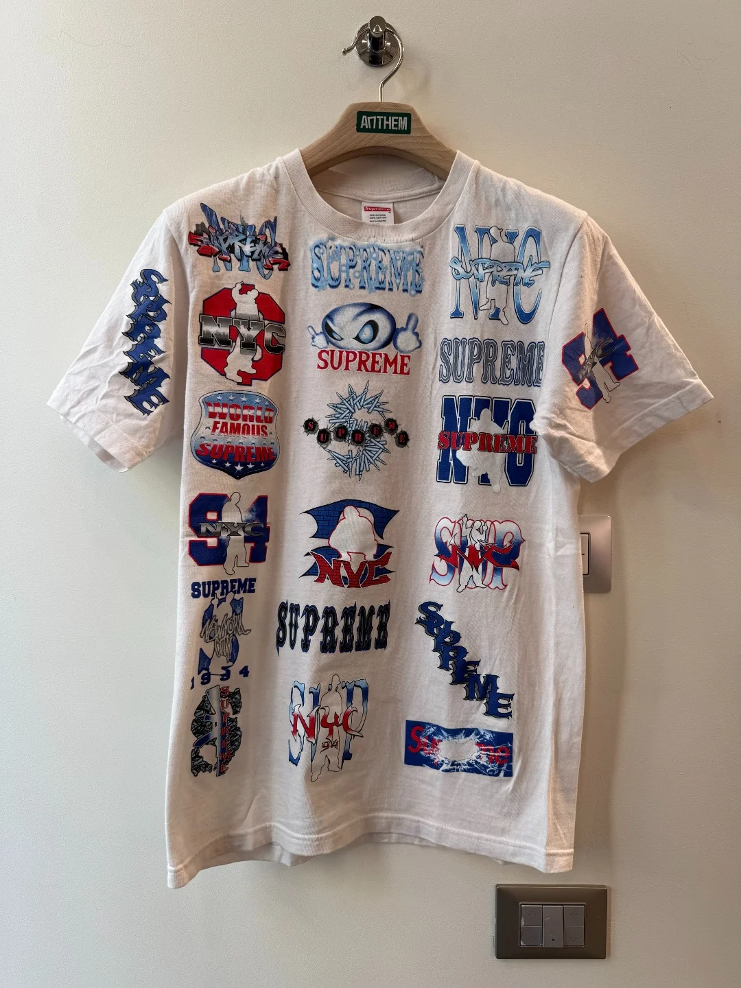 Supreme Multi Logo Tee - S