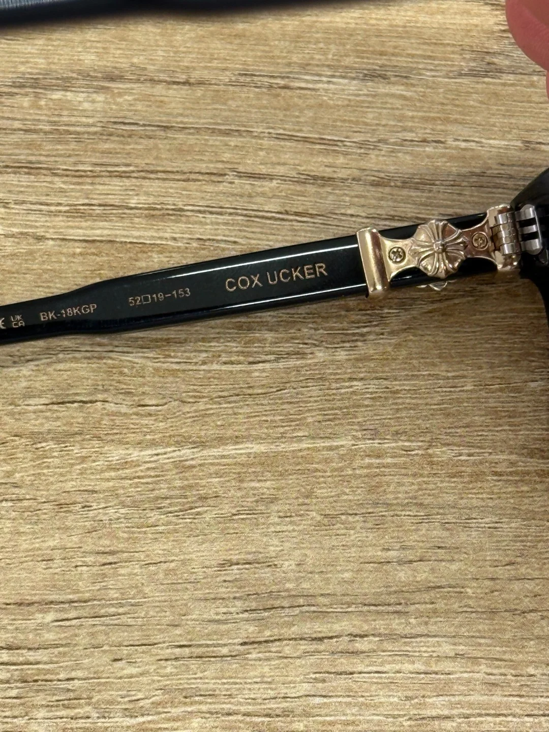 Chrome Hearts Cox Ucker Gold 18k GP