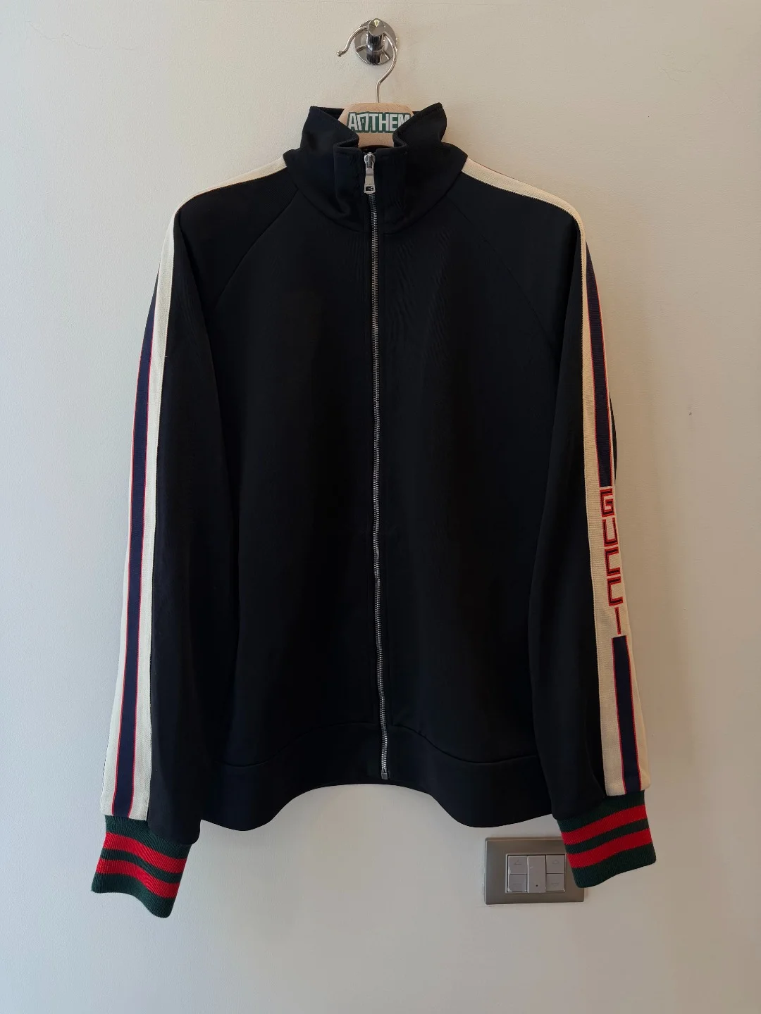 Gucci Black Tracktop Zip Up