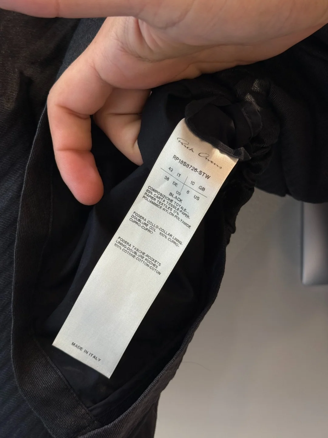Rick Owens Jacket SS18 – S (42)