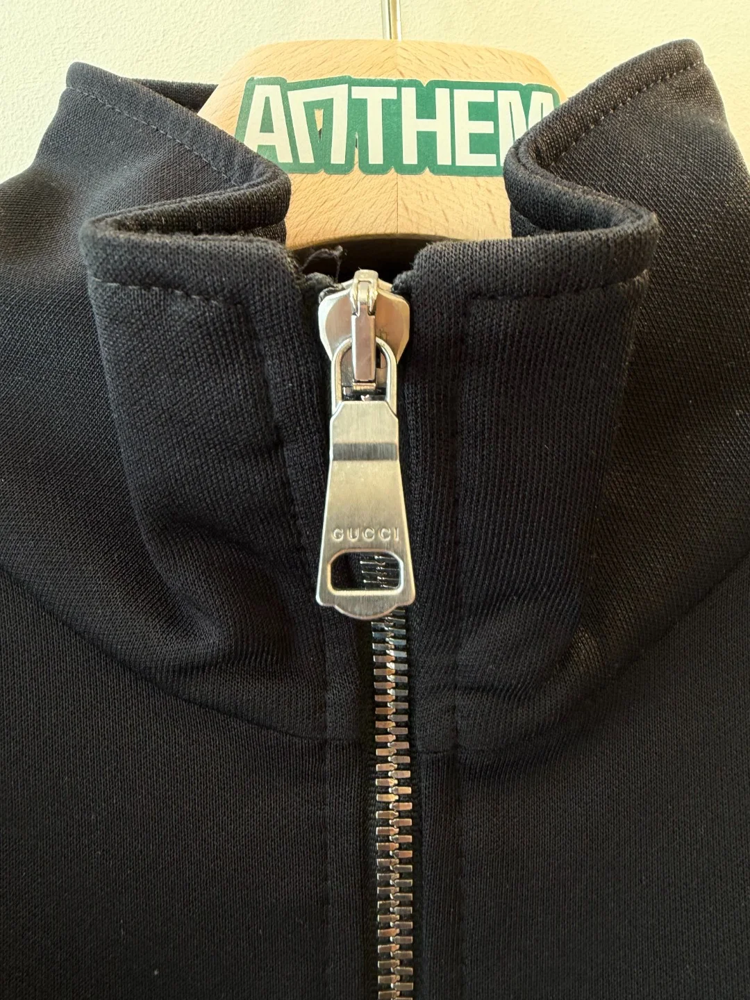 Gucci Black Tracktop Zip Up