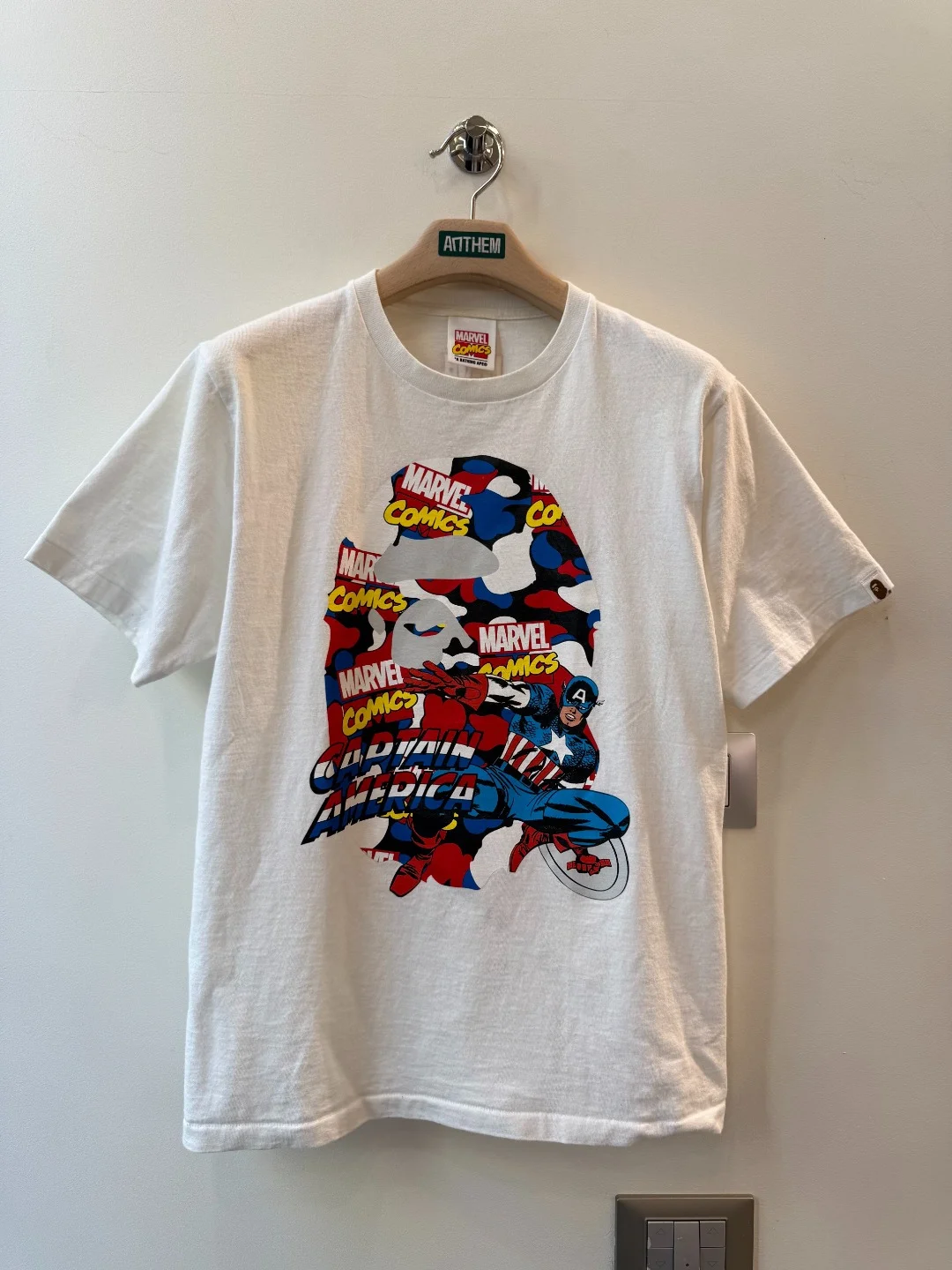 Bape x Marvel Tee – M