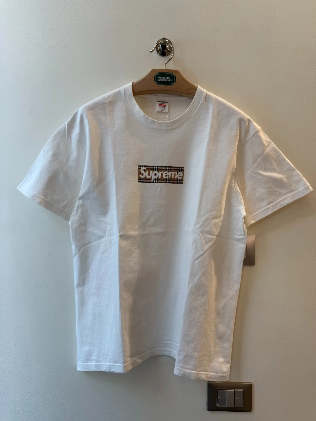 Supreme x Burberry Bogo Tee - M