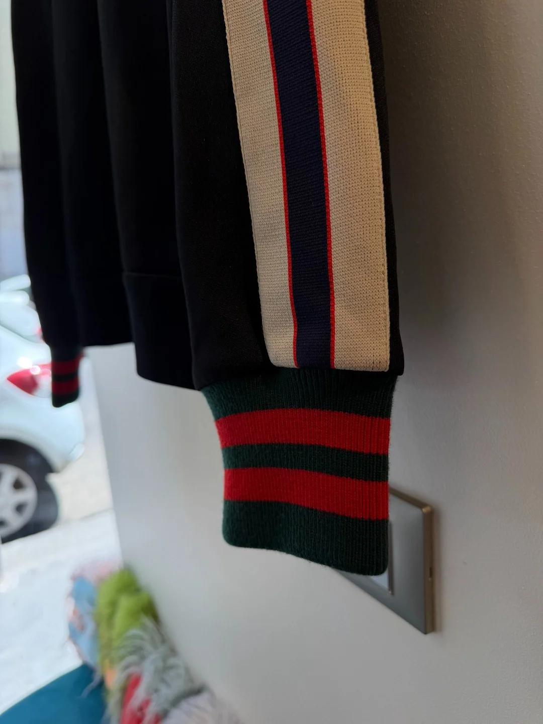 Gucci Black Tracktop Zip Up