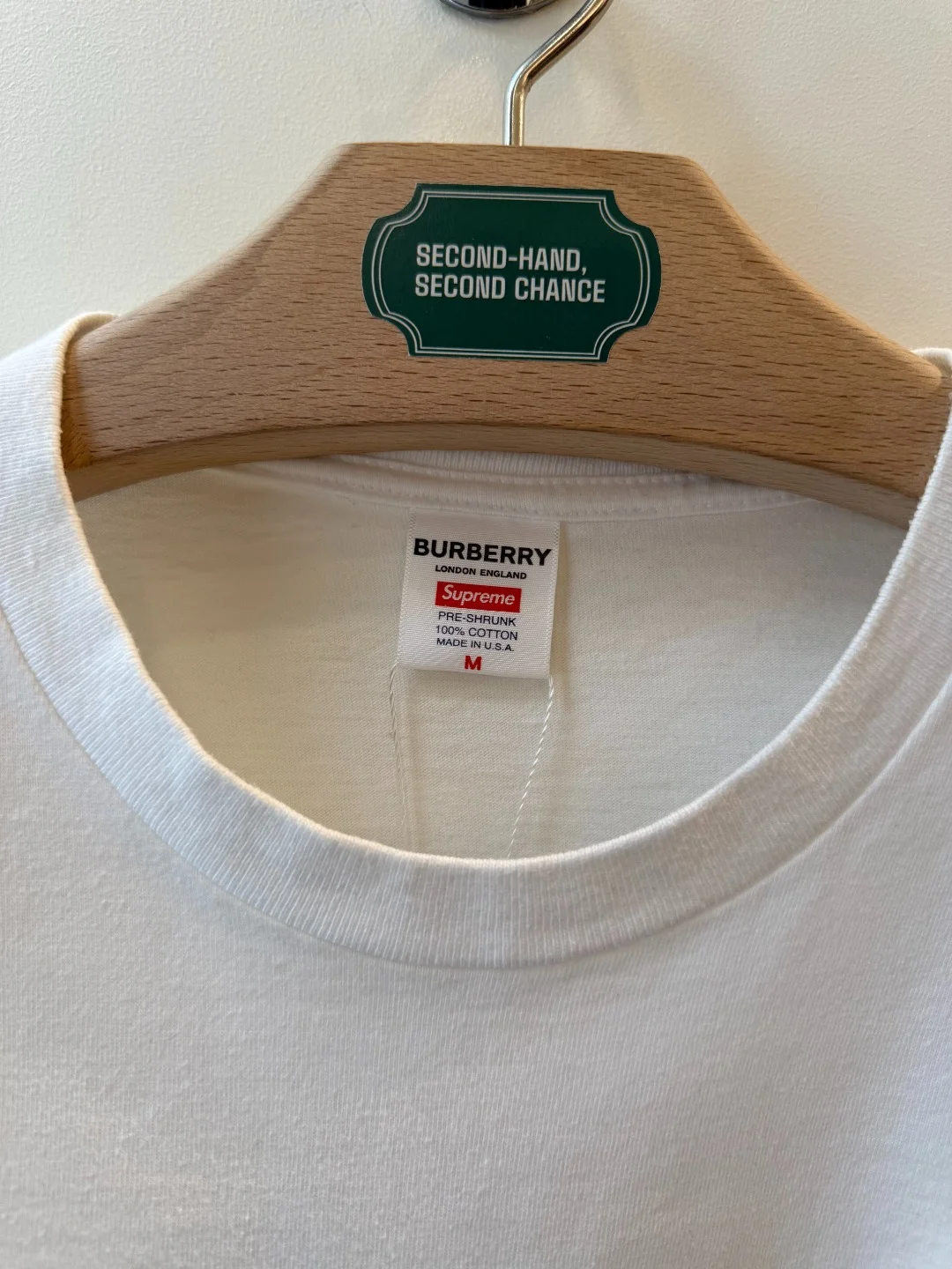 Supreme x Burberry Bogo Tee – M