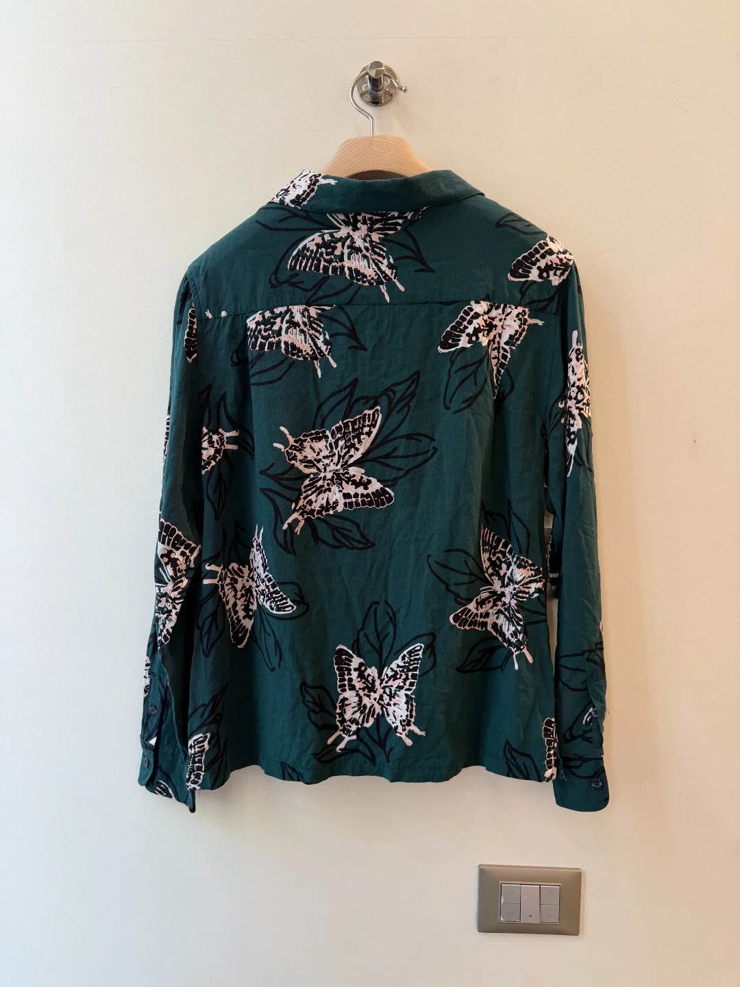 Stussy Green Butterfly Shirt