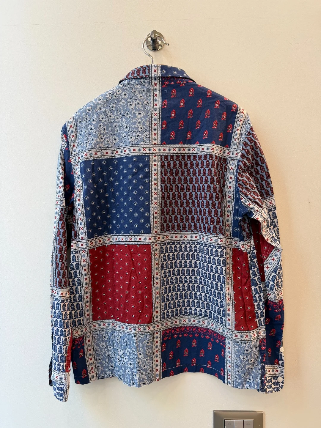 Stussy Paisley Blue Shirt