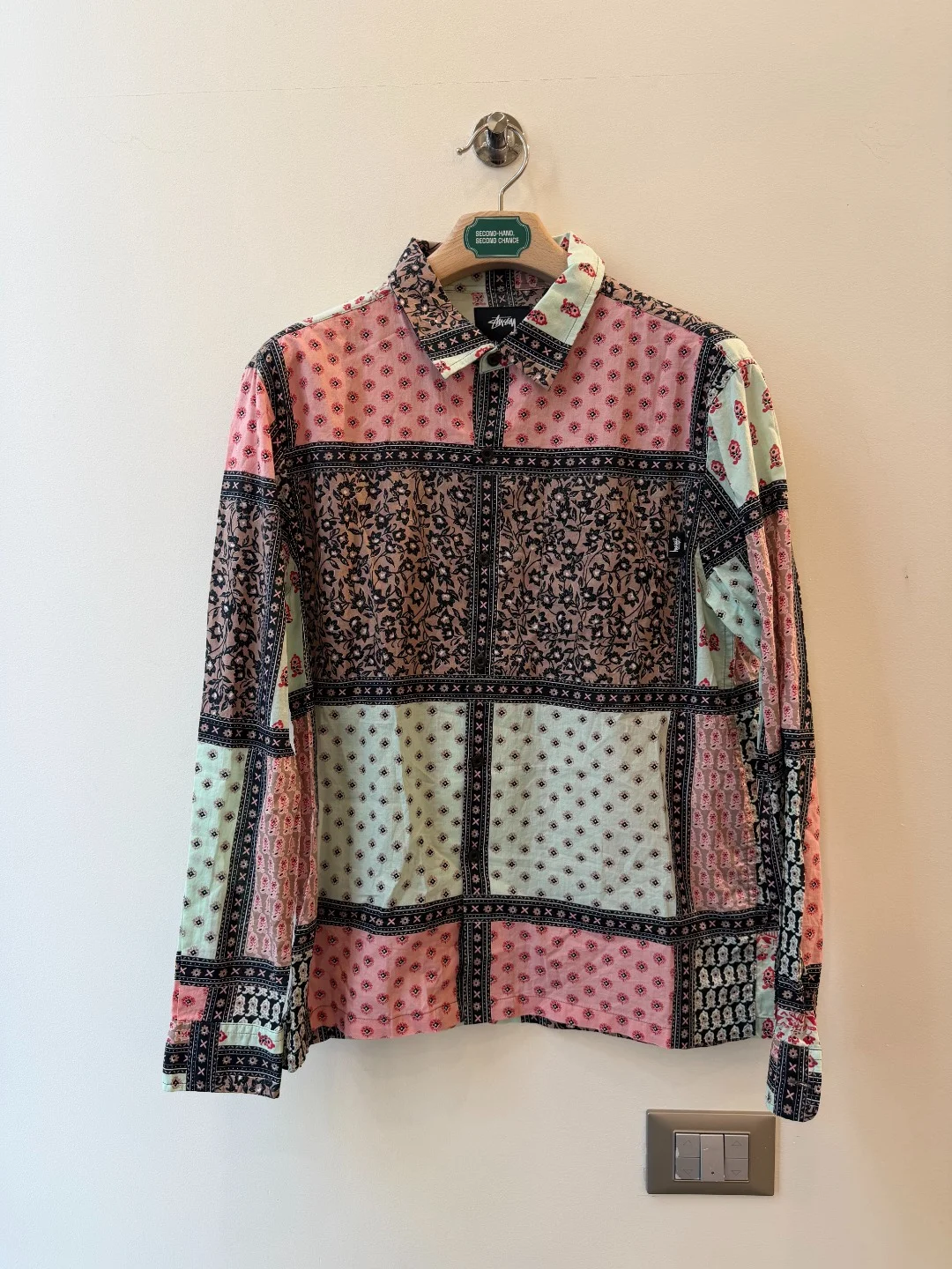Stussy Paisley Pink Shirt