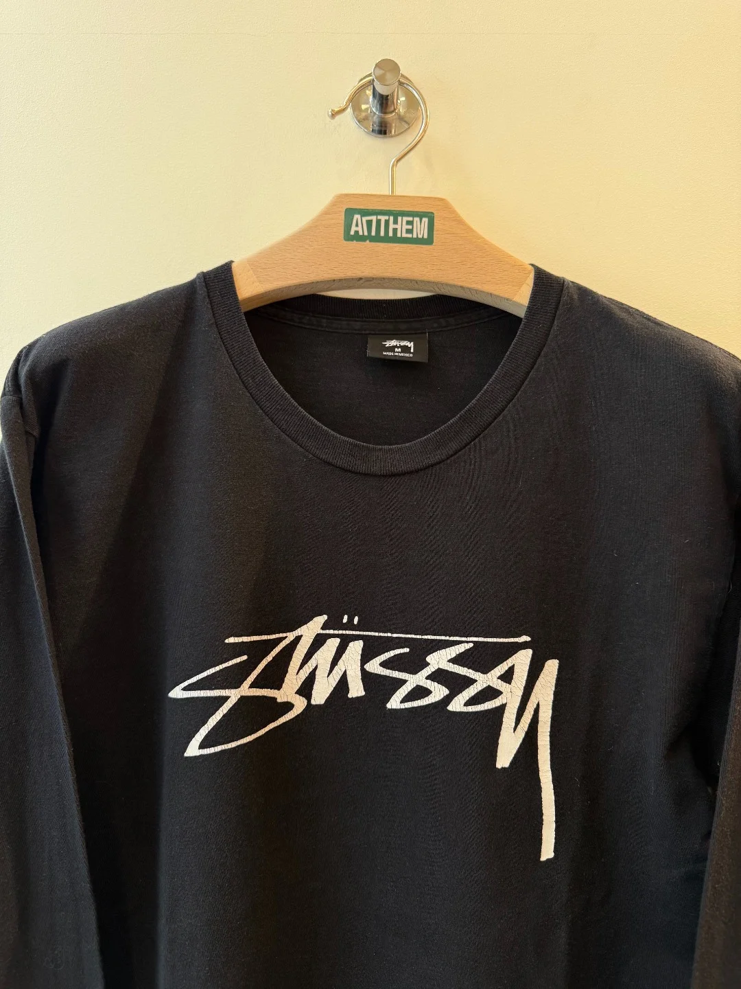Stussy Central Logo Longsleeve – M