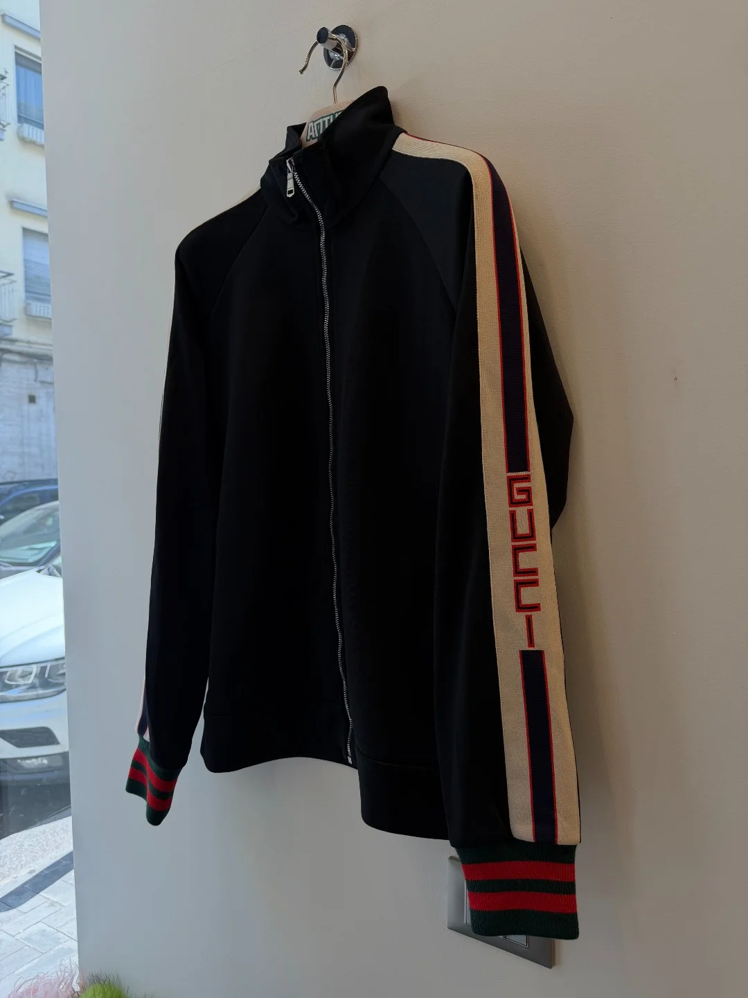 Gucci Black Tracktop Zip Up