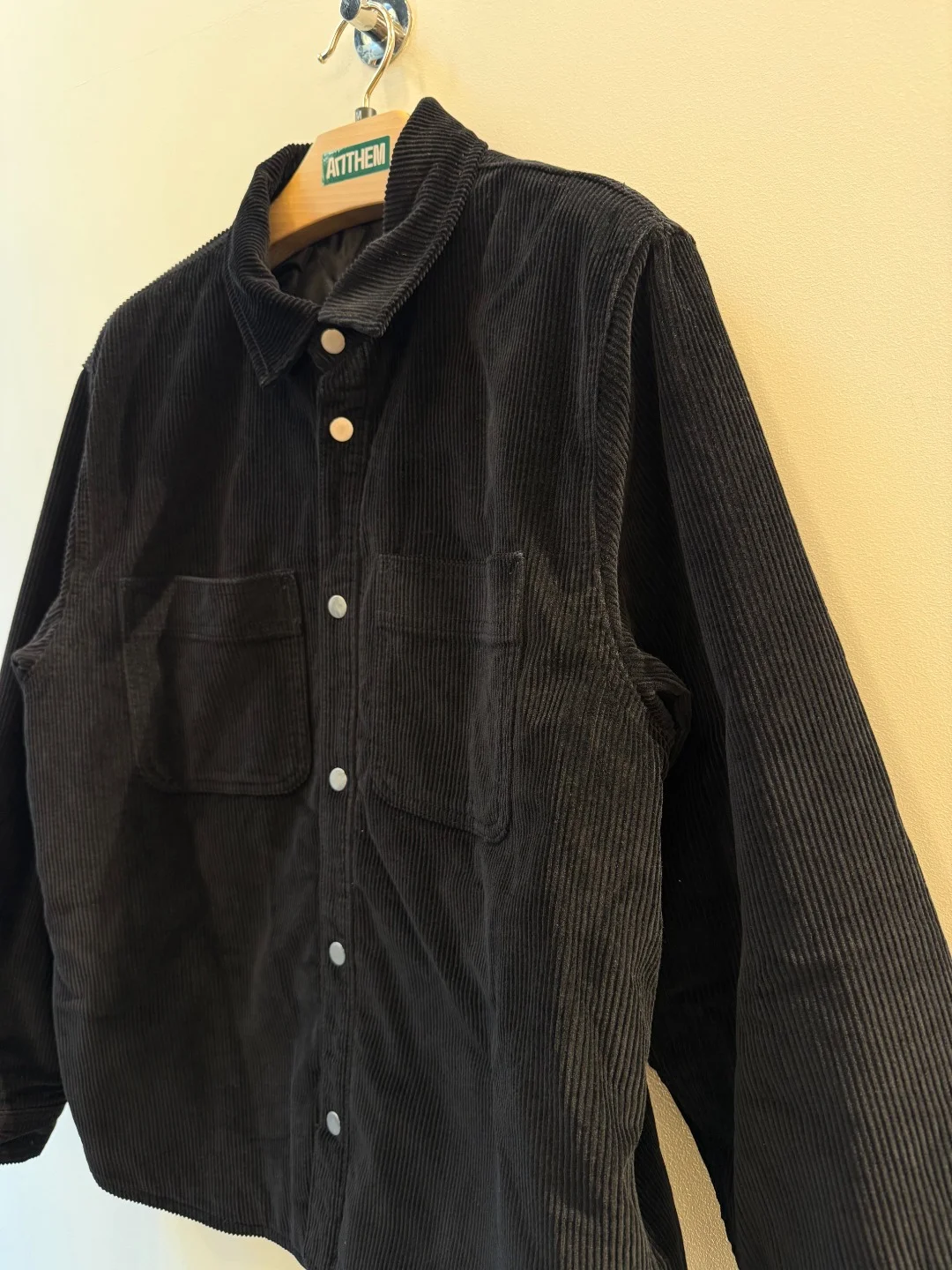 Stussy Cord Quilted Overshirt FW22 – M