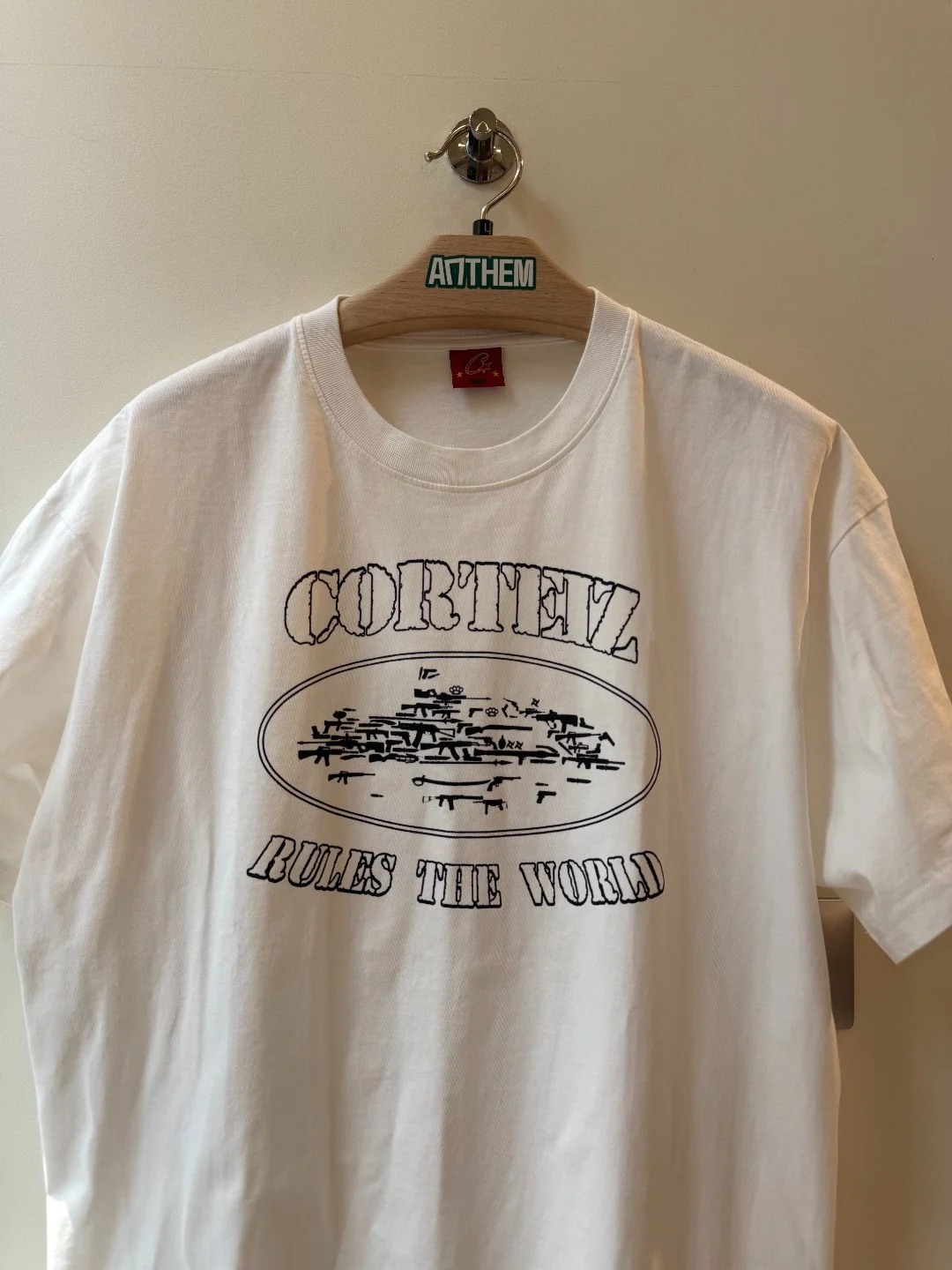 Corteiz Army Arc Logo Tee – L