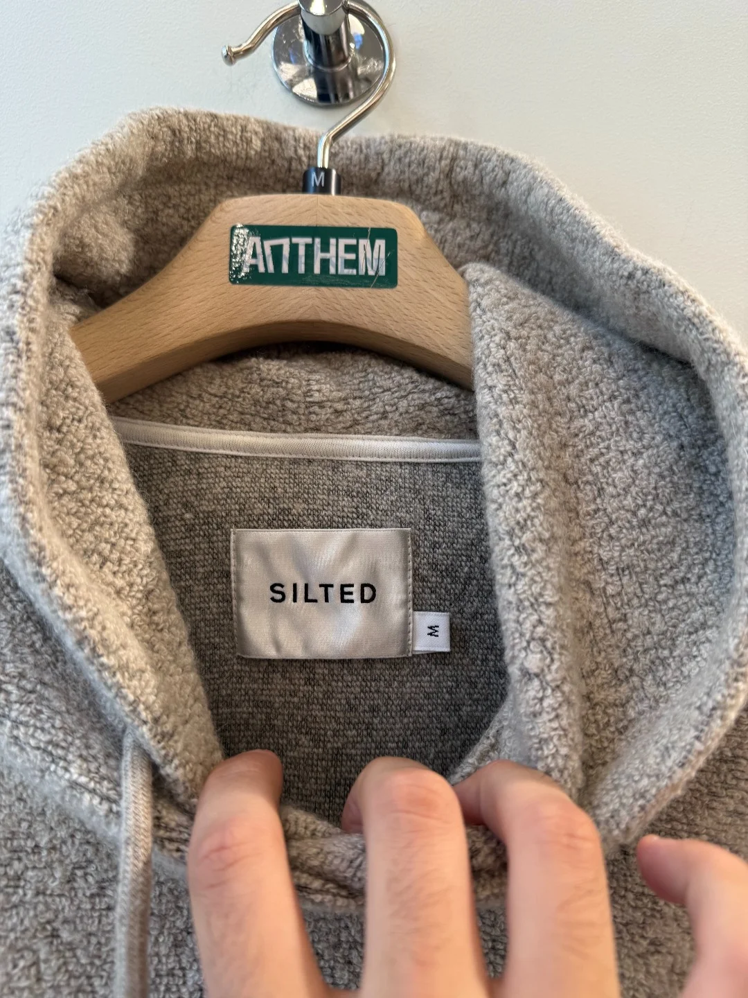 Silted Wool Hoodie – M