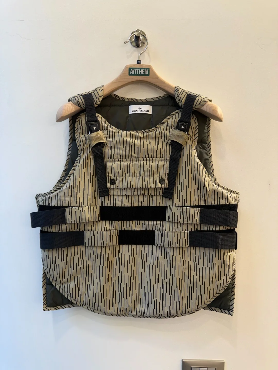 Stone Island Rain Camo Vest FW21 - M