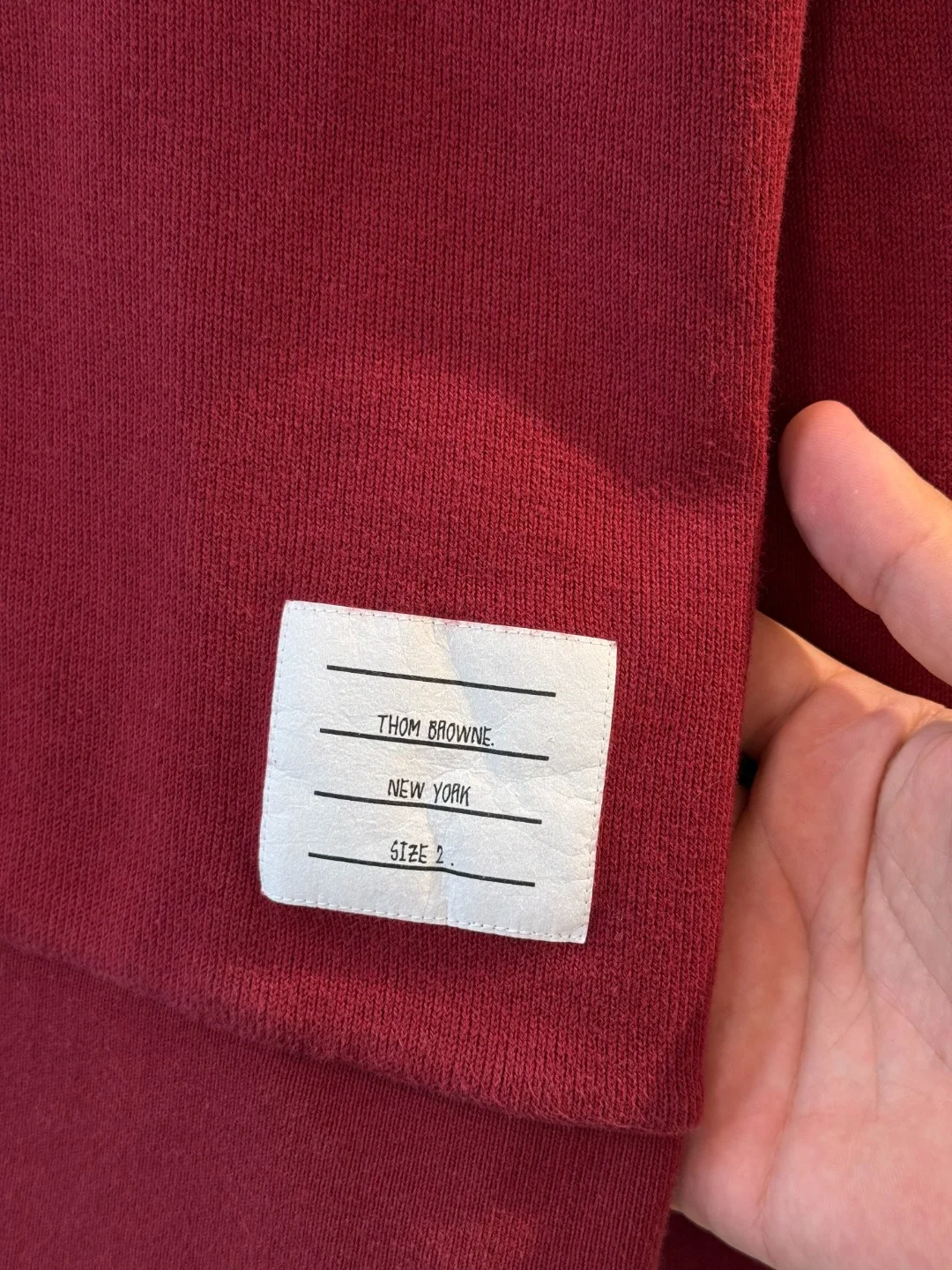 Thom Brown Knit Botton – M