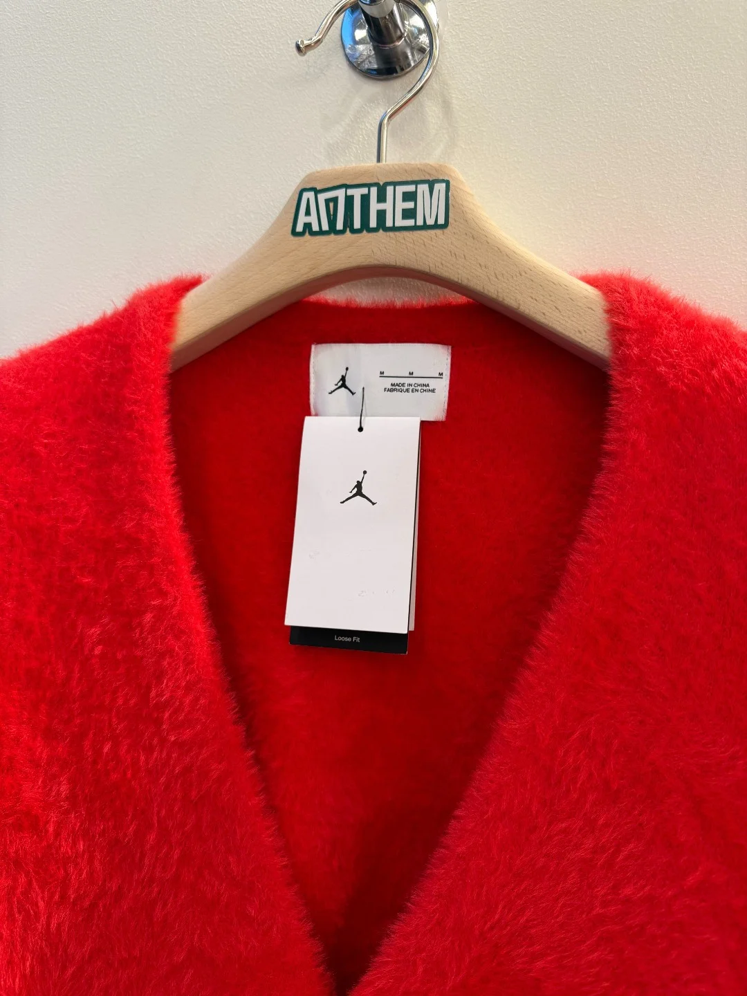 Jordan Red Cardigan –  S – M – L – XL