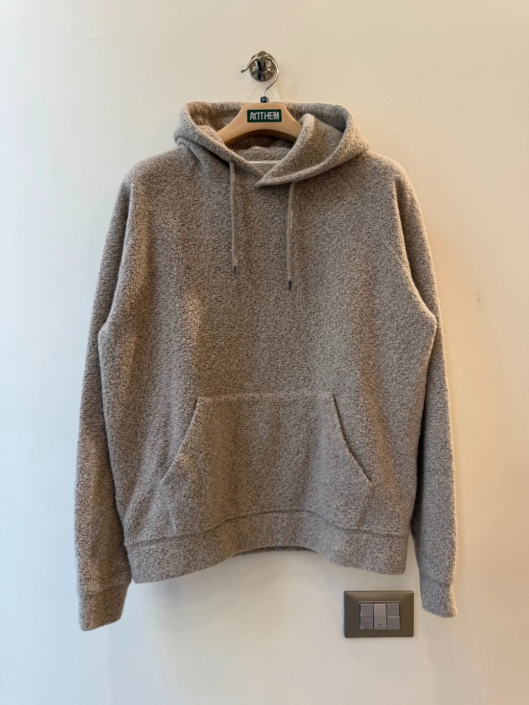 Silted Wool Hoodie - M