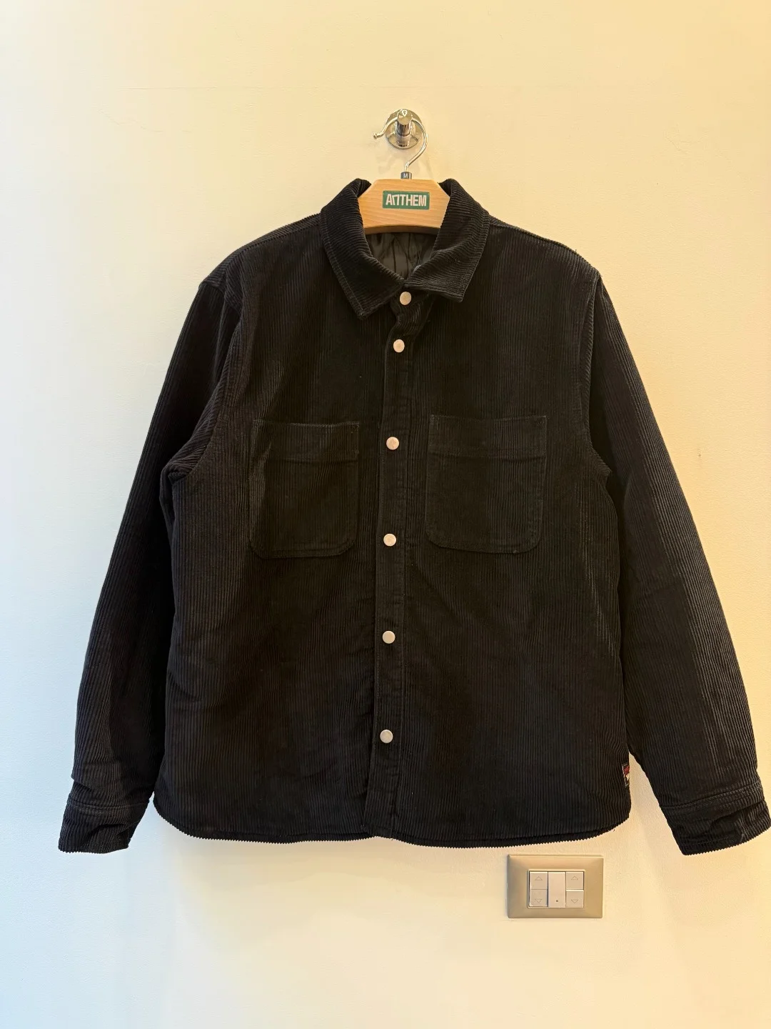 Stussy Cord Quilted Overshirt FW22 - M